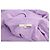 Pelele de pijama con lazada en la cintura Tibi Baptise de algodón morado Púrpura - vista 3