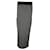 Falda larga de lápiz a rayas de Christopher Kane en viscosa con estampado negro Fibra de celulosa  ref.479562