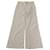 Frame Denim Frame Le Capri Lace Up Pants in White Cotton  ref.479605