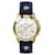Autre Marque Versus Versace Chrono Lion Strap Watch Golden Metallic  ref.479631