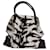 Alexander McQueen Große Einkaufstasche aus Baumwolle mit Animal-Print  ref.479638