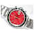 Autre Marque TUDOR Prince Date Chronograph TIGER red Triplicate Bracelet 79260 Mens Silvery Steel  ref.479945