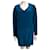Diane Von Furstenberg vestido de seda vintage oversized DvF, esmeralda Verde  ref.480051