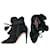 Aquazzura ankle boots in black suede with ankle ties  ref.480058