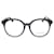 Bottega Veneta Runde optische Acetat-Brille Grau Zellulosefaser  ref.480348