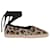 Zapatos planos alpargatas con estampado de leopardo de Saint Laurent Multicolor  ref.480358
