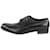 Prada MENS US 10.5 Black Cordovan Leather Lace up Classic Derby Shoe 2PR1112  ref.480360