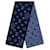 Louis Vuitton LV Vivienne scarf Blue Wool  ref.480378