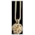 Christian Dior Colares Dourado Metal  ref.480393