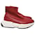 Maison Martin Margiela Sneakers montante MM6 plateforme Simili cuir Rouge  ref.480425