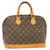 Louis Vuitton Alma Brown Cloth  ref.481433