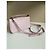 Borsa MCM in pelle rosa con manico - vista 2