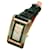 Original watch Gucci 2600M ladies/men's wristwatch green Golden Gold-plated  ref.482022