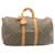 Louis Vuitton Keepall Bandouliere 45 Brown Cloth  ref.482087