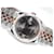 Rolex Datejust36 gray Roman VI/IX diamond 126201 18KPG combination Mens Grey Steel  ref.482232