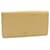 CHANEL Caviar Skin Portefeuille long zippé en cuir beige CC Auth fm1123  ref.482532