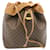 Céline CELINE Macadam Canvas Shoulder Bag Brown Auth fm1114  ref.482535