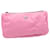 PRADA Pouch Nylon Pink Auth ar6217  ref.482592