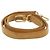 LOUIS VUITTON Schulterriemen Leder Beige LV Auth hk278 - Ansicht 3