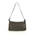 Fendi Brown Monogram FF Zucchino Pochette Shoulder Bag Leather  ref.482771