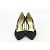 Vicini Size 39 Décolleté in vernice nera x raso 2V1209 - vista 7