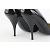 Vicini Size 39 Décolleté in vernice nera x raso 2V1209 - vista 8