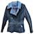 Burberry chaqueta de piel de oveja talla M Azul  ref.482777