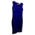 Clements Ribeiro Figurbetontes Kleid mit Ausschnitten Dunkelviolett Viskose  ref.483365