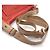 Borsa a tracolla Longchamp Besace in pelle arancione beige - vista 7