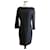 Diane Von Furstenberg DvF Sarita vestido flor de renda em preto  ref.483467