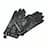 Guantes de chanel Negro Cuero  ref.484169