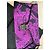 Pochette da sera grande Karen Millen viola Nero Porpora - vista 2