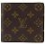 Louis Vuitton Monogram Slender Multiple Marco Florin Men's Bifold Wallet 3l14