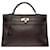 Hermès Splendid Hermes Kelly handbag 40 turned over in Vache d'Ardennes leather , gold plated metal trim Brown  ref.484372
