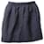 Maje Diamond Embroidered Mini Skirt in Blue Nylon Polyamide  ref.484696