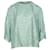 Top de seda verde azulado con estampado metálico Astor de Diane von Furstenberg  ref.484745
