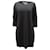 Vince Pulloverkleid aus schwarzer Wolle  ref.484817