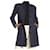 Burberry blue wool coat new size 42 Dark blue  ref.485151