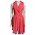 Armani Exchange Neues lachsrosa Kleid Koralle