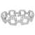 inconnue Platinum bracelet set with old-cut diamonds.  ref.485527