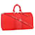 Louis Vuitton LV Keepall taigarama new Red Leather  ref.485573