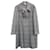 Burberry men's vintage t coat 52 Grey Wool  ref.485576