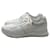 LOUIS VUITTON Sneakers Runaway Line Bron / Regno Unito6.5 / BIANCO / pelle  ref.485711