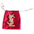 Yves Saint Laurent Spilla con monogramma Yves St Laurent D'oro Metallo  ref.485743