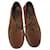 Tod's Loafers Slip ons Brown Leather  ref.486160