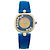 inconnue Chopard "Happy Diamonds" Uhr in Gelbgold, Lapislazuli, Diamanten, cuir.