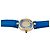 inconnue Chopard "Happy Diamonds" Uhr in Gelbgold, Lapislazuli, Diamanten, cuir. - Ansicht 2