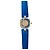 inconnue Chopard "Happy Diamonds" Uhr in Gelbgold, Lapislazuli, Diamanten, cuir. - Ansicht 4