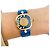 inconnue Chopard "Happy Diamonds" Uhr in Gelbgold, Lapislazuli, Diamanten, cuir. - Ansicht 6