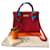 Hermès Hermes Red Tourillon Clémence Kelly Vermelho Couro  ref.486264